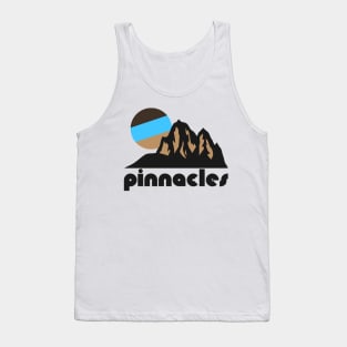 Retro Pinnacles ))(( Tourist Souvenir National Park Design Tank Top